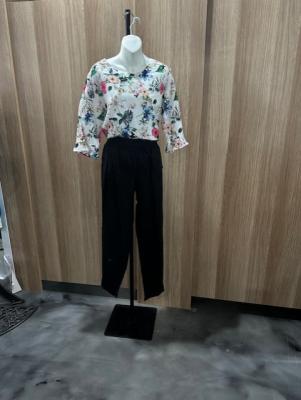 Black Lux Lucy Tuck Pants