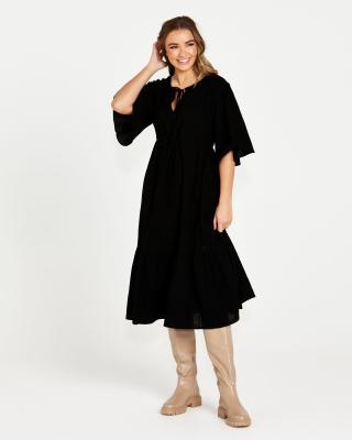 Sonya Midi Tiered Dress