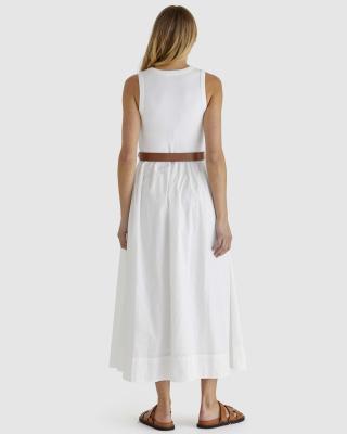Opal White Dress