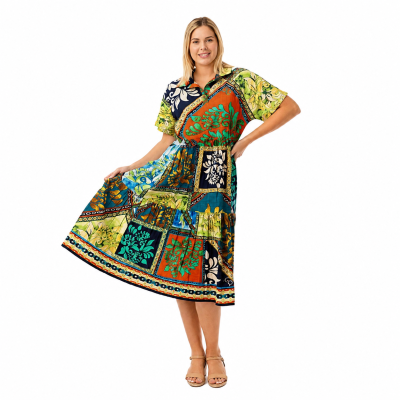 Cabo Fria Print Dress