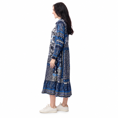 Bhadol Maxi Collar Dress