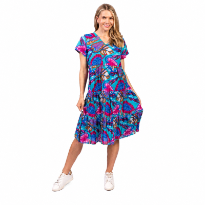 Thalia Trop Mad Blue Dress