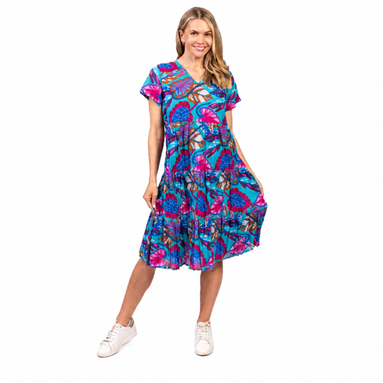 Thalia Trop Mad Blue Dress