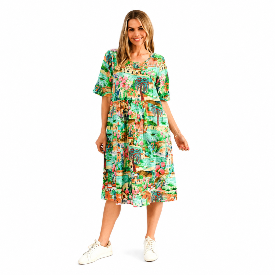Yvonne VM3 Mint Dress