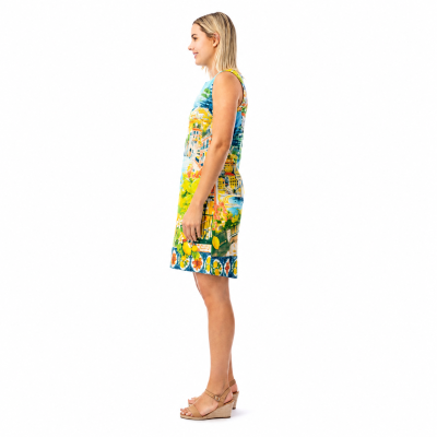 Amalfi Sleeveless Shift Dress