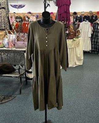 Orientique Linen Boho Dress