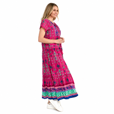Aztec Border 3 Maxi Dress