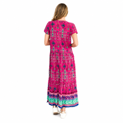Aztec Border 3 Maxi Dress