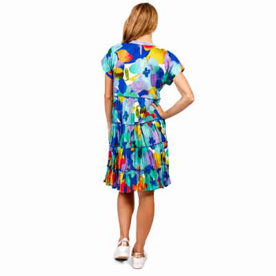 Leela V Neck Mini Dress