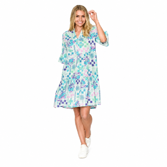 Maya Blossom 3 Layer Dress