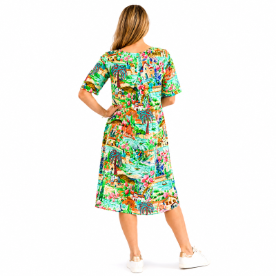 Yvonne VM3 Mint Dress