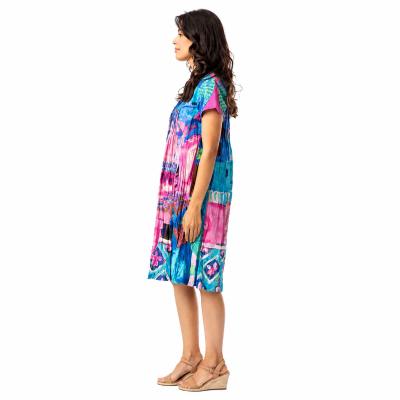 Marakesh Cotton Printed Easy Fit Dress