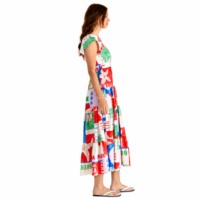 Sadie Seashell Print Dress