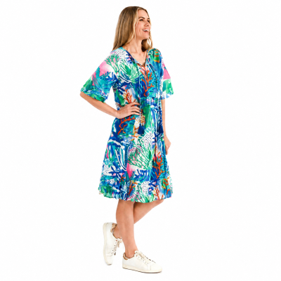 Coral Reef Style 5 Dress