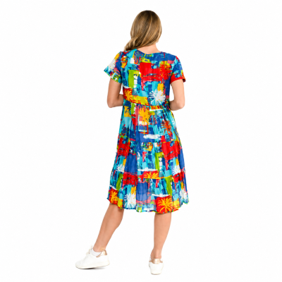 Painted Palms 3 Dress