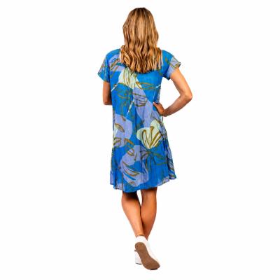 Nicola Tiger Lily Blue Dress