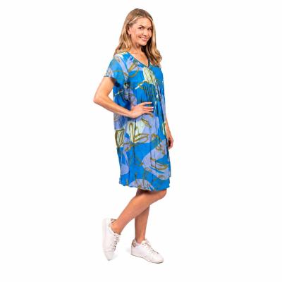 Nicola Tiger Lily Blue Dress