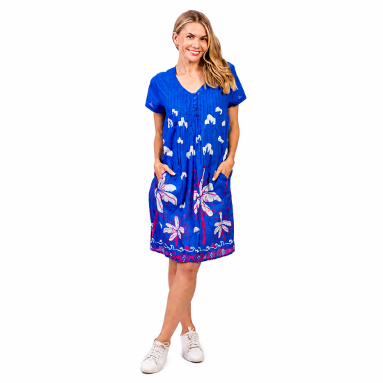 Nicola Seaside Blue Dress