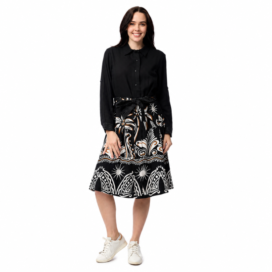 Indus Tie Waist Dress