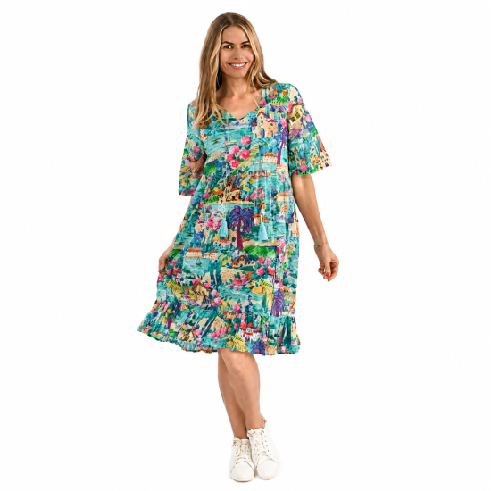 VM3 Turq Dress