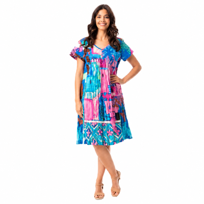 Marakesh Cotton Printed Easy Fit Dress