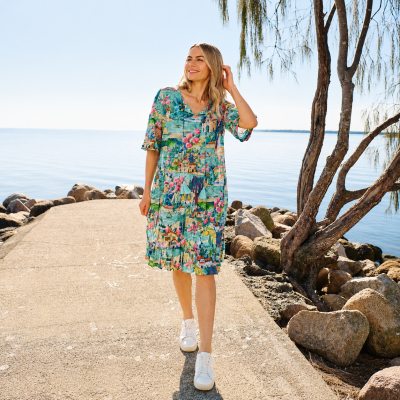 VM3 Turq Dress
