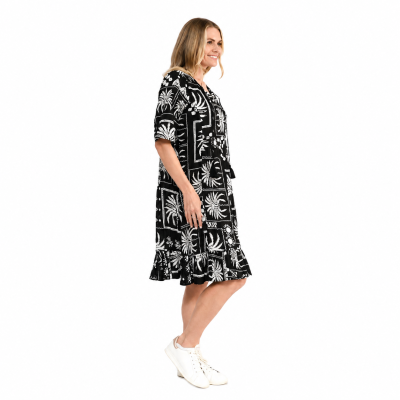 Mono Patch Black Dress Style 5