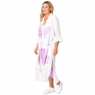 Romance Floral Tunic Shirt Dress