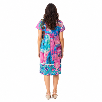 Marakesh Cotton Printed Easy Fit Dress