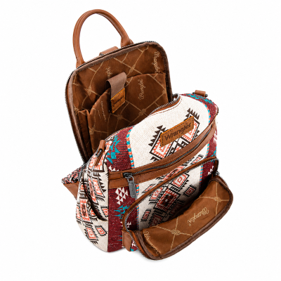 Brown Lia Aztec Convertible Backpack