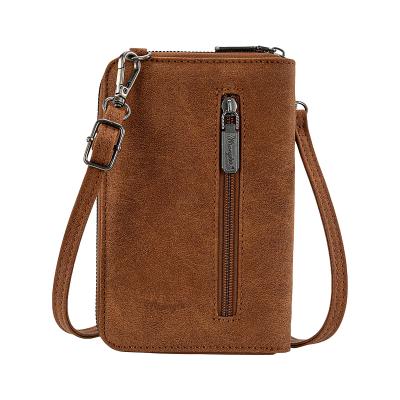 Tan Swirl Phone Wallet