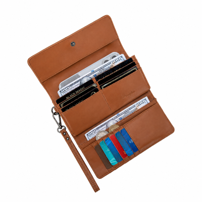Denim Patchwork Wallet
