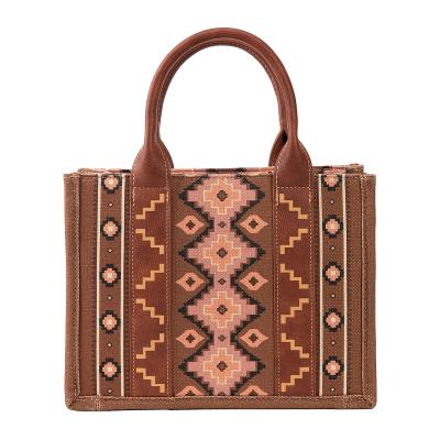 Brown South Western Crossbody Bag