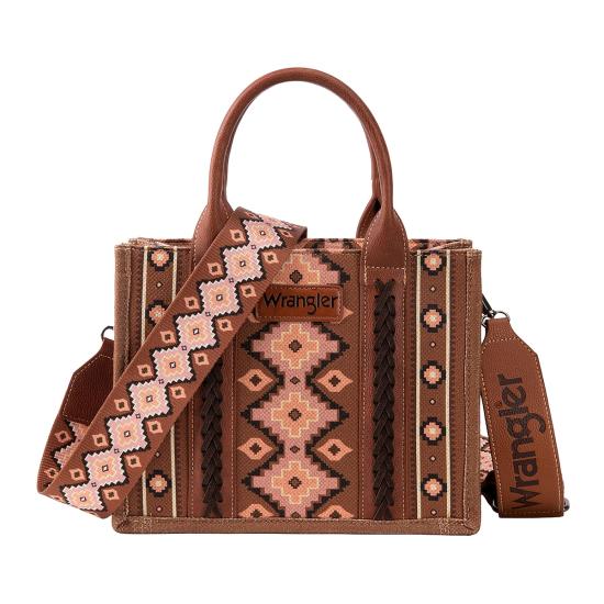Brown South Western Crossbody Bag