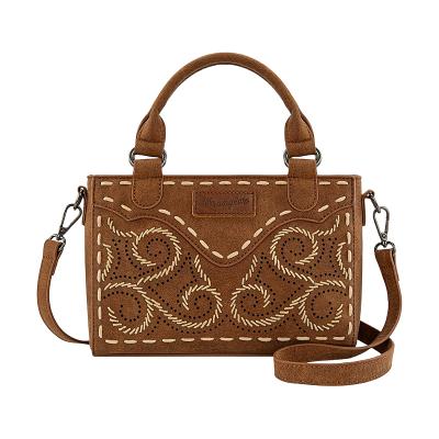 Tan Swirl Crossbody Bag