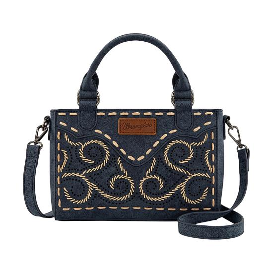 Navy Swirl Crossbody Bag