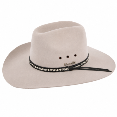 Thomas Cook Bone Brumby Pure Fur Felt Hat