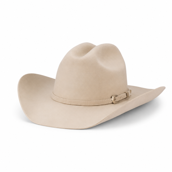 Cattleman Silverbelly Wool Felt Hat