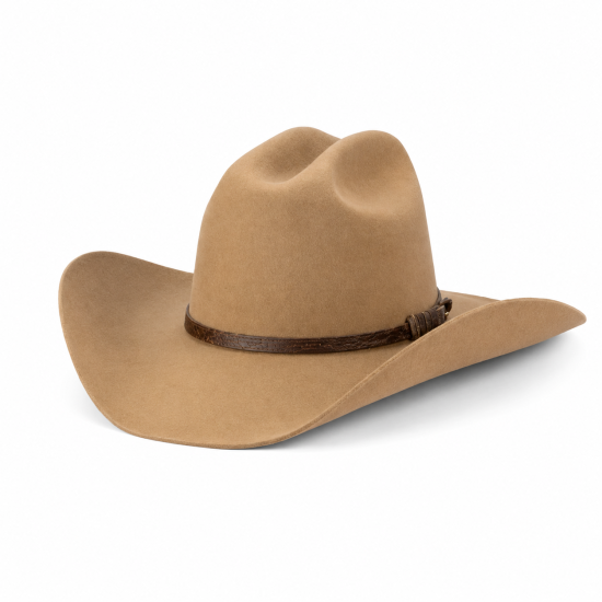 The Saddler Bran Wool Felt Hat