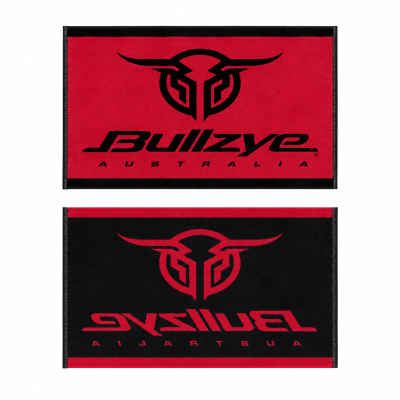 Bullzye Red Logo Towel