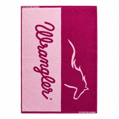 Wrangler Pink Running Horse Beach Towel