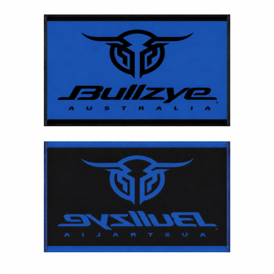 Bullzye Royal Blue Logo Towels