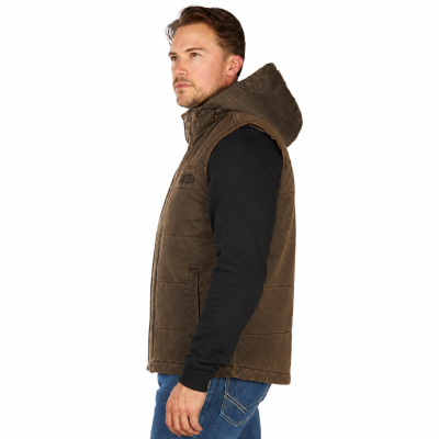 Canon Men's Faux Oilskin Vest