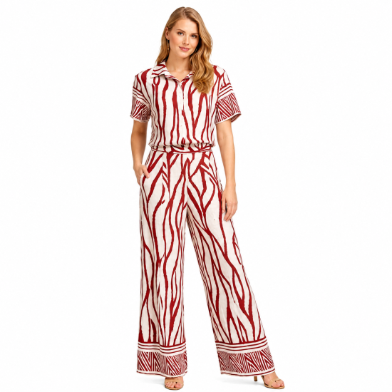 Chocolate Border 3/4 Pants