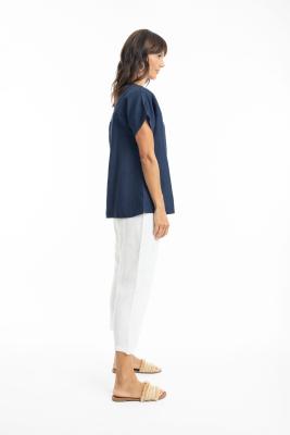 White Linen Pants