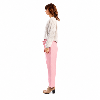 Rose Tan Linen Pants