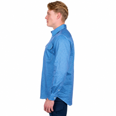 Holden Men's Half Placket Long Sleeve Shirt