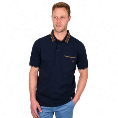 Ben Men's Pocket Short Sleeve Polo