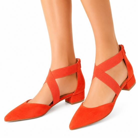 Ella Orange Micro Shoe