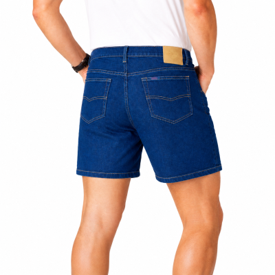 Denim Trucker Shorts